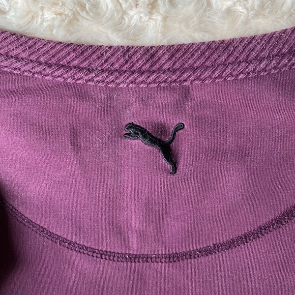 Puma Red/Burgundy Jumper Training Sweatshirt | SIZE: M - Picture 10 of 11